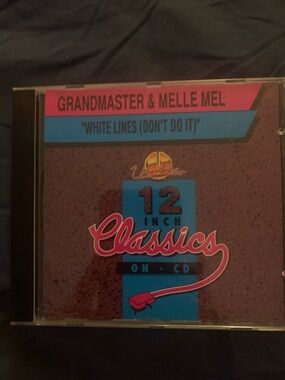 Grandmaster & Melle Mel Very Rare”White Lines (Don't Do It)" 12 Inch Classics CD